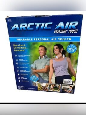 NEW Arctic Air Wearable Personal Air Cooler 3 Speed- As Seen on TV